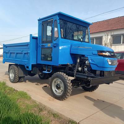 小型柴油四不像运输车 工程四驱农用翻斗车的高效之选